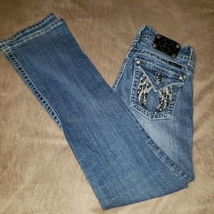 Miss me size 27 boot cut jeans